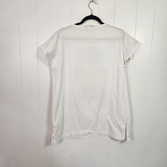 Laurel Burch Fantastic Felines Cats Shirt Vintage 1990s Long Tunic Oversized 90s - Picture 8 of 11